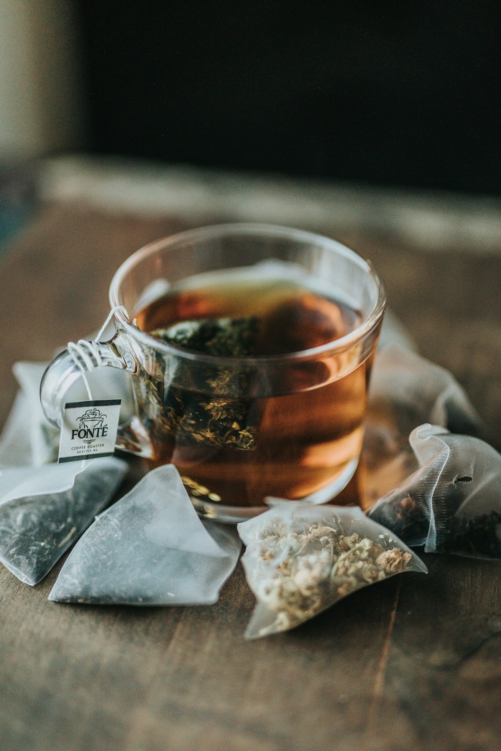 Infusion de plantes bien-être aux agrumes et menthe